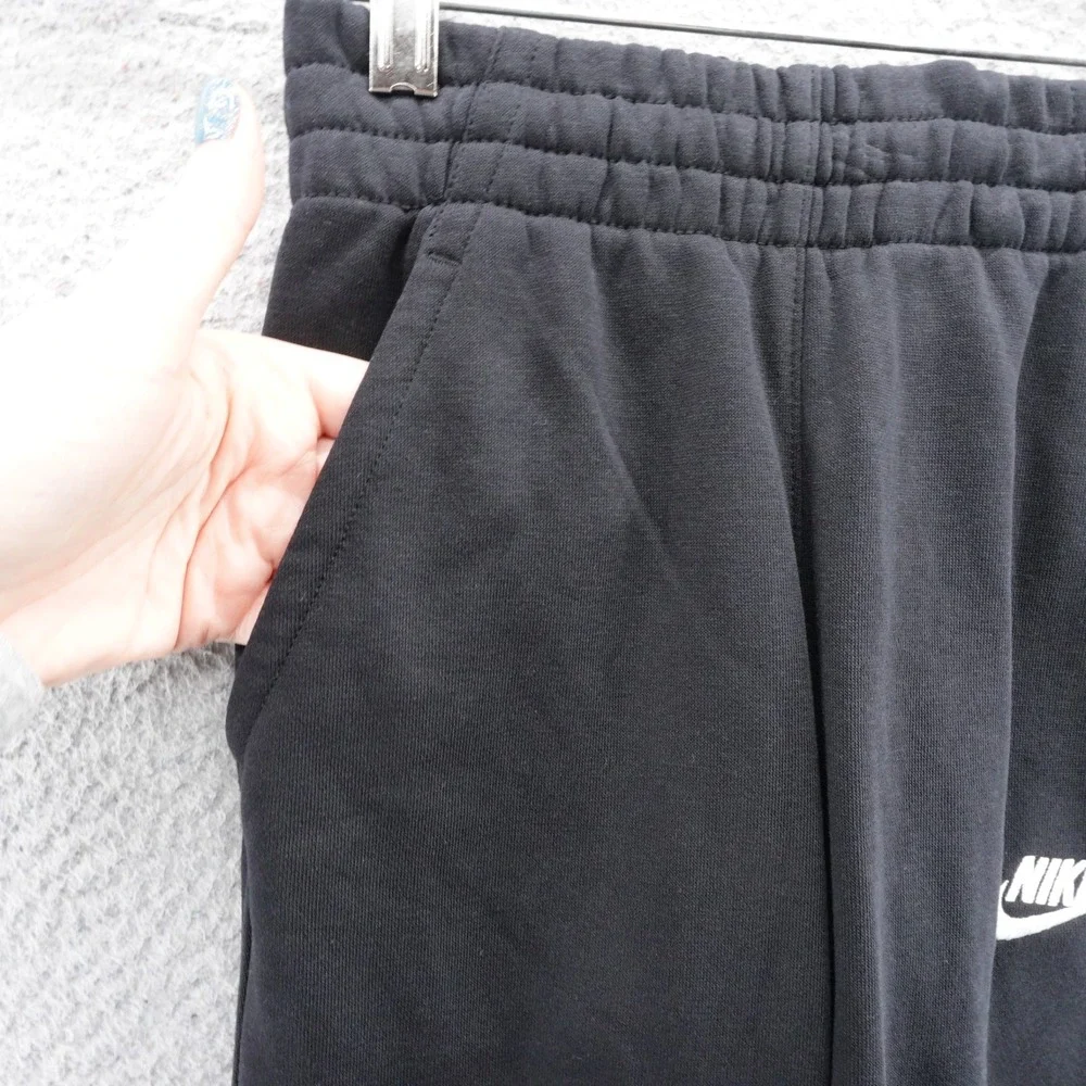 Nike Kids‎ Sportswear Club Fleece Joggers Black Sweatpants Youth Size Small
